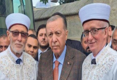 Selimiye Camii'nin açılışına katıldılar