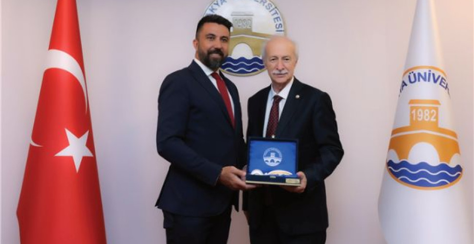 YUNANİSTAN RODOP MİLLETVEKİLİ ÖZGÜR FERHAT’TAN REKTÖR PROF. DR. MUSTAFA HATİPLER’E ZİYARET